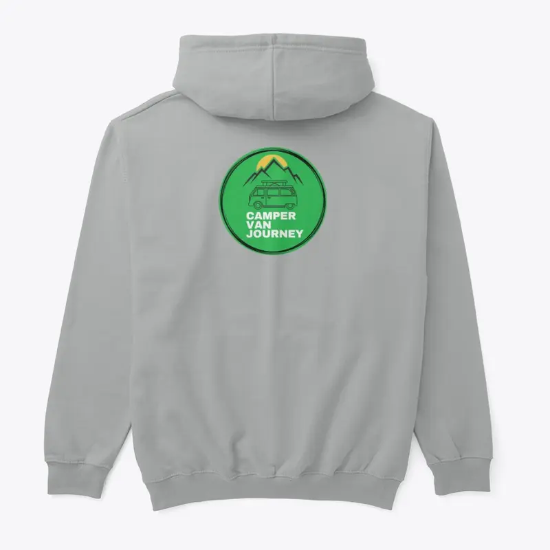 Hoodie with Logo Front and Back