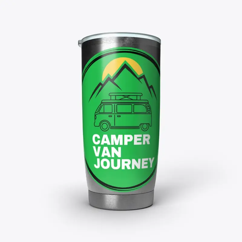 Water Bottle Green Logo